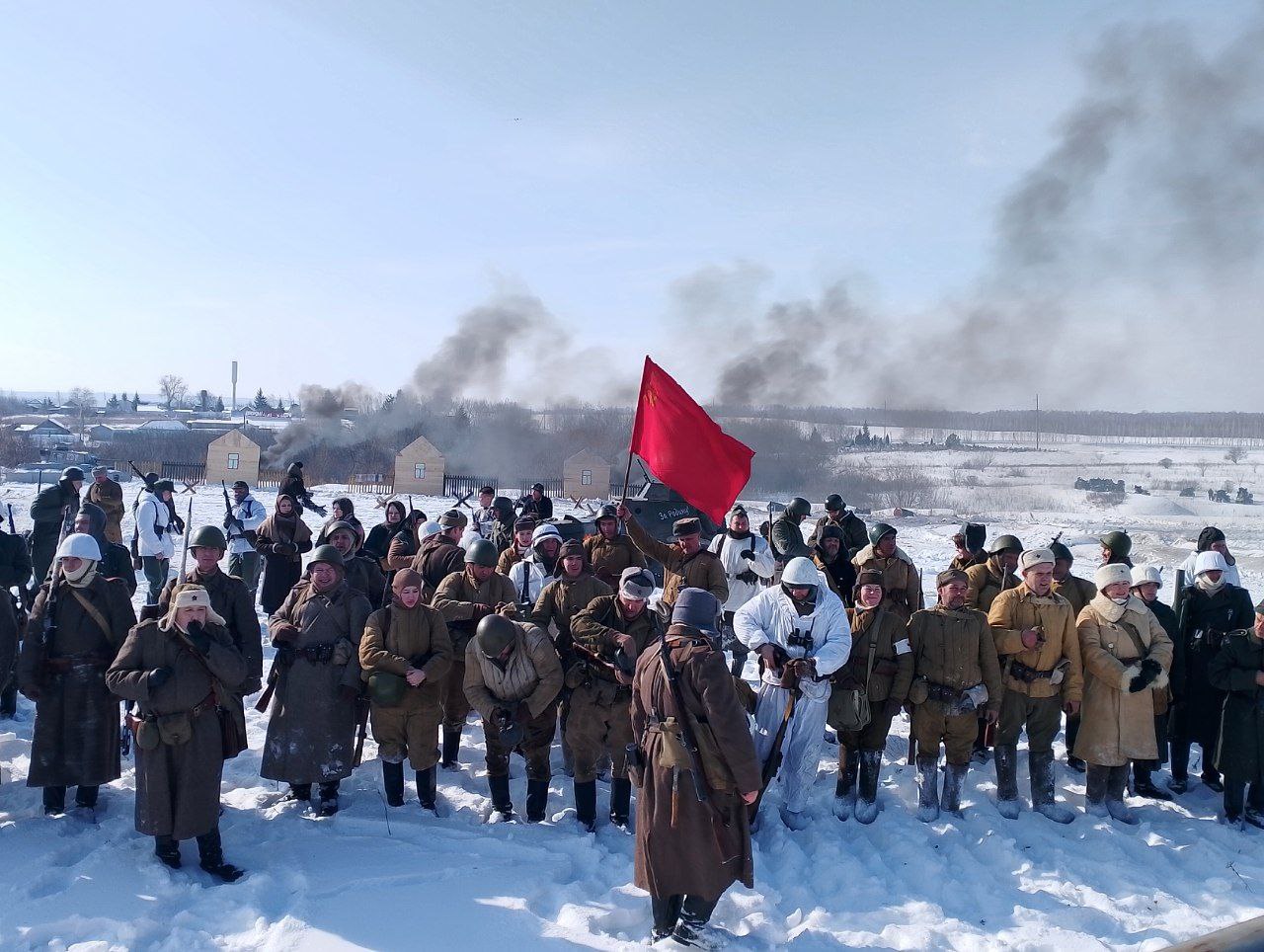 В селе Ивановка прошел военно-исторический фестиваль «Бессмертный подвиг».